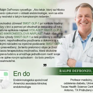 Voilaist® SMGT-GLP-1 Nano Mikroneedlová Náplasť