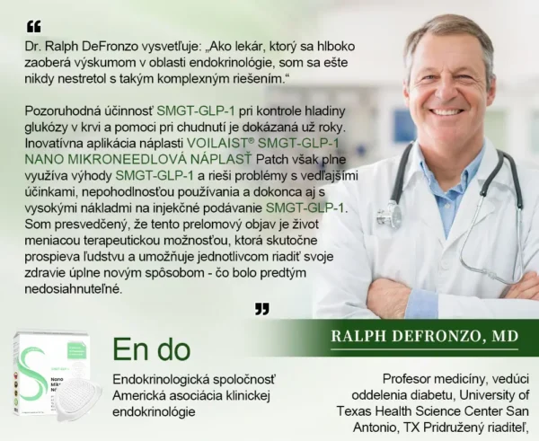 Voilaist® SMGT-GLP-1 Nano Mikroneedlová Náplasť