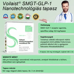 Voilaist® SMGT-GLP-1 Nano Mikrotűs Tapasz